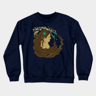 La Dame aux papillons Crewneck Sweatshirt